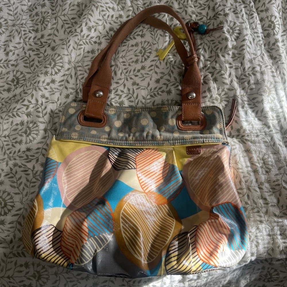 Chic Multicolor Women's Shoulder Bag